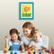 Americanflat 10x12.5 Kids Art Frame - 8.5x11 with Mat or 10x12.5 without Mat - Kids Artwork Frame - Magnetic Frame Closure - Shatter Resistant Glass - Hanging Hardware